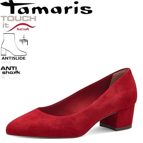 tamaris-fekete-magassarku-cipo