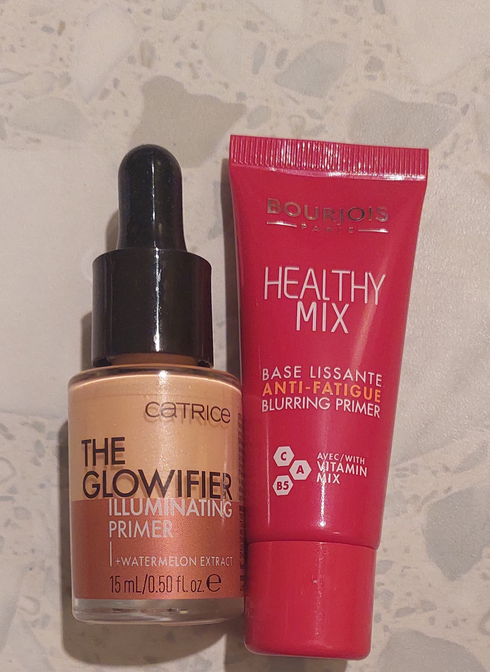 glowifier és Bourjois primer